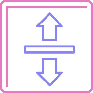 Aşağıdan İkinci Satır Renk Simgesi