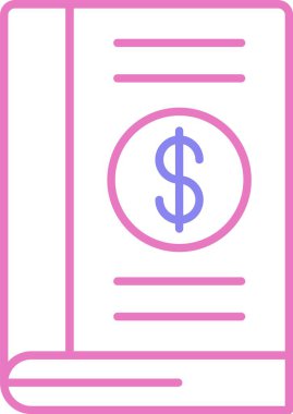 Muhasebe Kitabı İkinci Renk Simgesi