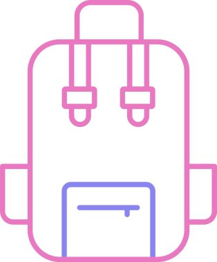 Okul Çantası Satırı İkinci Renk Simgesi