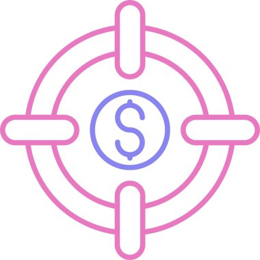 Hedef Satır İki Renk Simgesi