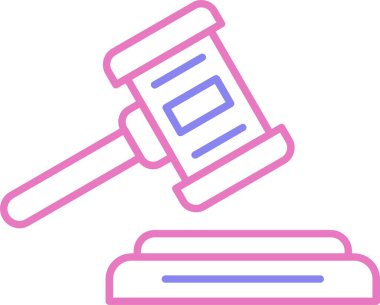 Açık Artırma Satırı İki Renk Simgesi