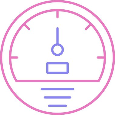 Hız göstergesi Satırı İki Renk Simgesi