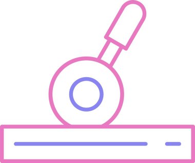 Kaldıraç Satırı İki Renk Simgesini Denetle