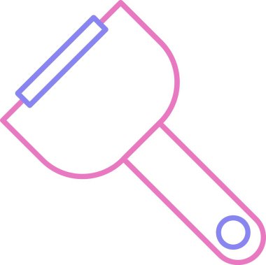 Peeler Çizgisi İki Renk Simgesi