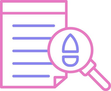 Kanıt Satırı İki Renk Simgesi