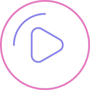 Düğme Satırı İki Renk Simgesini Çal