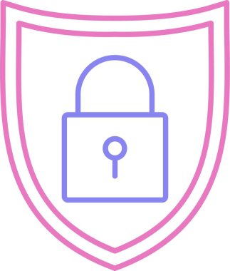 Koruma Hattı İki Renk Simgesi