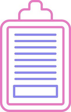 Görev Satırı 2 Renk Simgesi