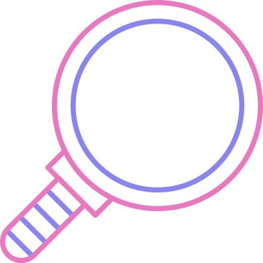 Büyütülüyor, Cam Çizgi İki Renk Simgesi