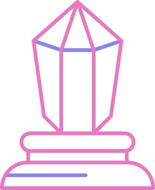 Kristal Satır İki Renk Simgesi