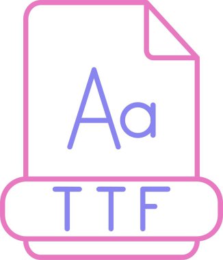 Ttf Line Two Colour Icon clipart