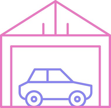 Garaj Hattı İki Renk Simgesi