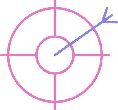 Hedef Satır İki Renk Simgesi