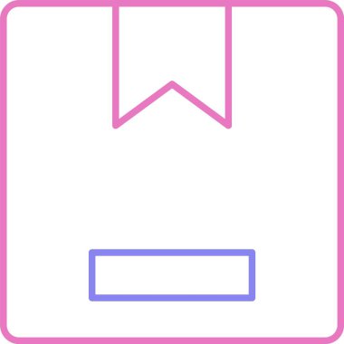 Tedarik Satırı İki Renk Simgesi