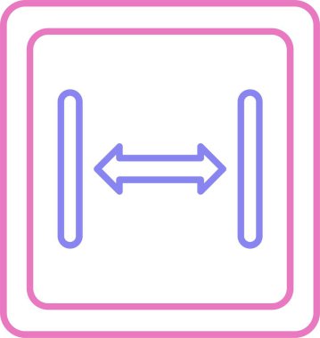 Boyut İki Renk Simgesi