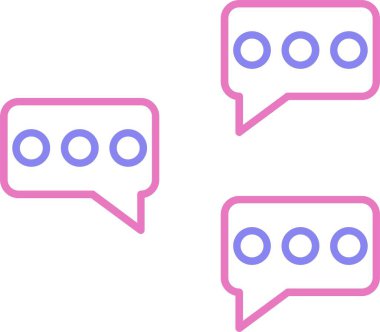 Ses Satırı İki Renk Simgesi