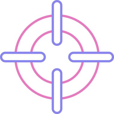 Hedef Satır İki Renk Simgesi