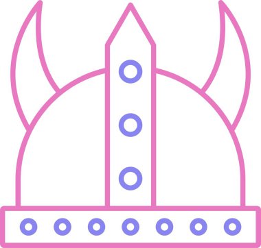 Viking Satırı İki Renk Simgesi