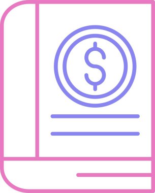 Muhasebe Kitabı İkinci Renk Simgesi