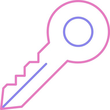 Anahtar Satırı İki Renk Simgesi