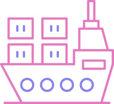 Sevkiyat Satırı İki Renk Simgesi