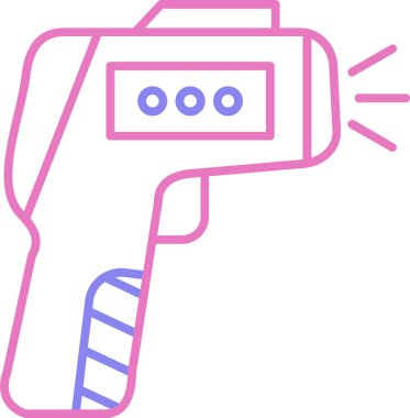 Termometre Silah Hattı İki Renk Simgesi