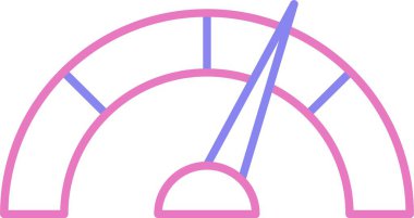 Performans Satırı İki Renk Simgesi