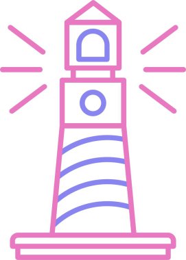 Deniz feneri hattı 2 Renk Simgesi