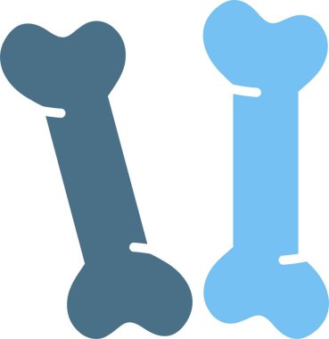 Kemik Kabartması İki Renk Simgesi