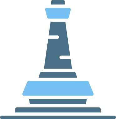 Jakarta Kabartma İki Renk Simgesi