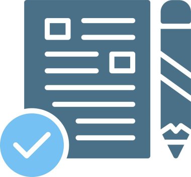 Kayıt Formu İki Renk Simgesi