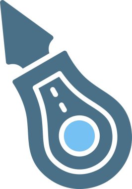 Tartışmacı Kabartma İki Renk Simgesi