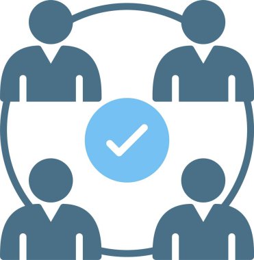 Takım Kabartma İki Renk Simgesi