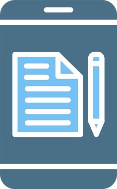 Kopyalama Kalıbı İki Renk Simgesi