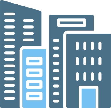 Şirket Kabartması İki Renk Simgesi