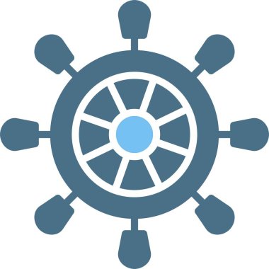 Dümen Kabartması İki Renk Simgesi