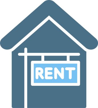 Kiralık Kabartma İki Renk Simgesi