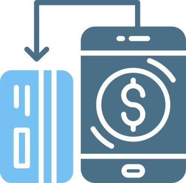 Glyph Ödeme Kabartmasında İki Renk Simgesi