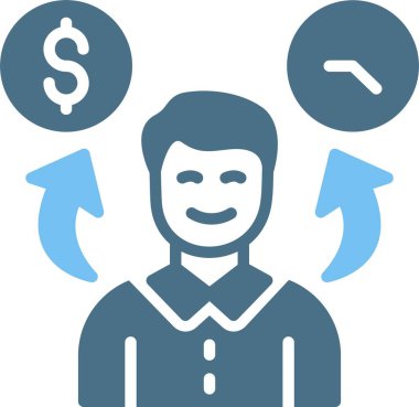 Sanayici Glyph İki Renk Simgesi