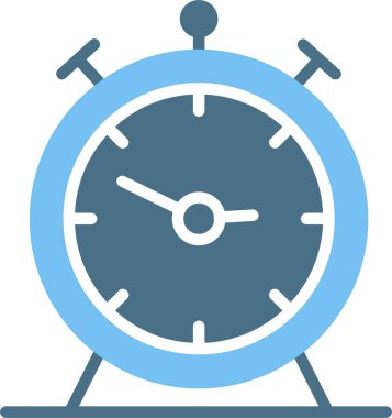 Alarm Kabartması İki Renk Simgesi