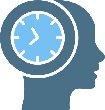 Patience Glyph İki Renk Simgesi