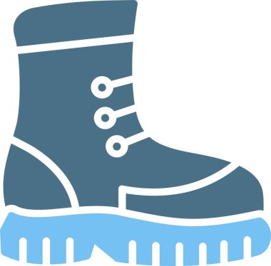 Çizme Kabartması İki Renk Simgesi