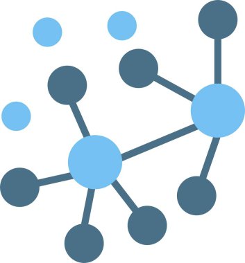 Küme Kabartması İki Renk Simgesi