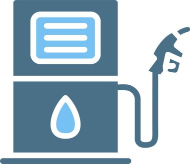 Gaz Kabartması İki Renk Simgesi