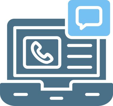 Sosyal Ortam Sembol İki Renk Simgesi