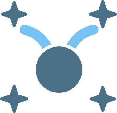 Boğa Kabartması İki Renk Simgesi