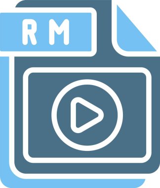 RM Glyph İki Renk Simgesi