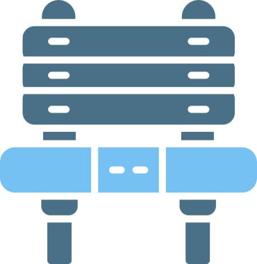 Benç Kabartma İki Renk Simgesi