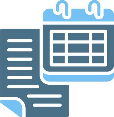 Notlar Kabartma İki Renk Simgesi