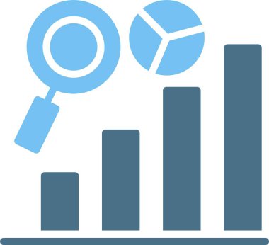 Analitik Kabartma İki Renk Simgesi